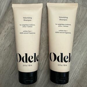 Odele Volumizing Shampoo 3.4 oz Travel Size NEW Sealed - 2 Tubes